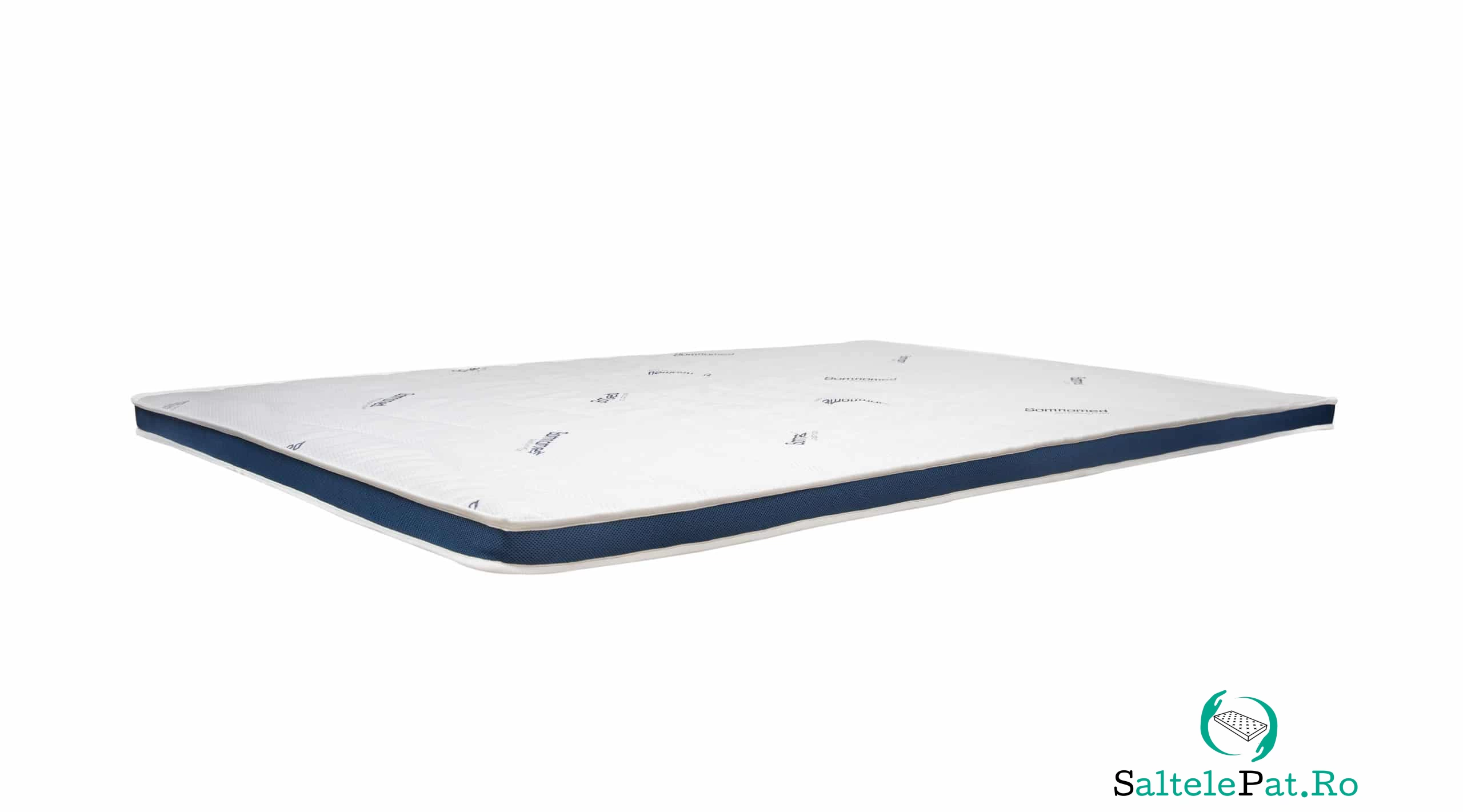 Topper cu memorie 180x200, SomnoMed Antiacaria, pentru alergici, H 4+3cm, husa detasabila si lavabila la 798.29 lei ron